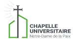 Chapelle Universitaire Notre Dame de la Paix – Namur Logo